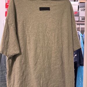 Fear of God Grey Short Sleeve Tee